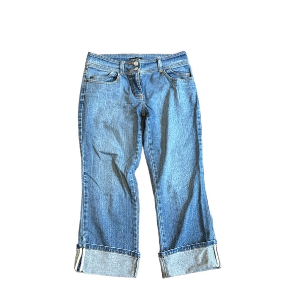 New York & Company Jean Capris - Picture 1 of 3